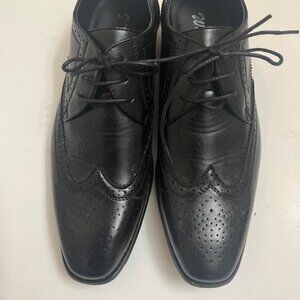 Walgate Men's Shoes Oxford Brogue Wing Tip Dress Shoes Size 9.5